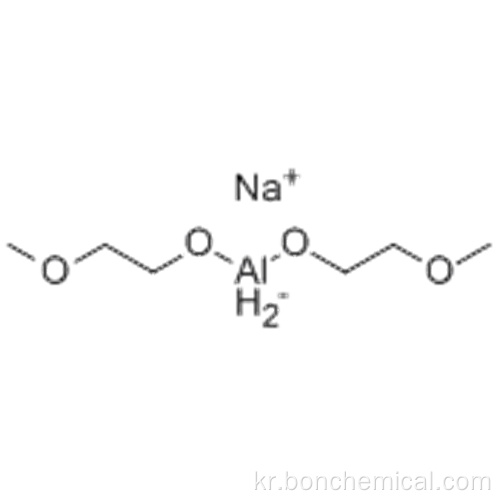 알루미 네이트 (1-), 디 하이드로 비스 [2- (메 톡시 -kO) 에탄올 라토 -kO]-, 나트륨 CAS 22722-98-1